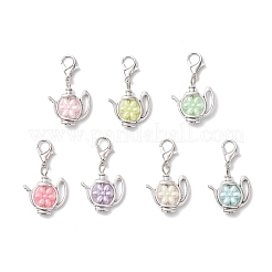 Imitation Pearl Acrylic Pendant Decorations&nbsp;HJEW-JM04007-02