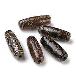Tibetan Style dZi Beads&nbsp;TDZI-E004-17