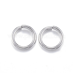 Tarnish Resistant 304 Stainless Steel Open Jump Rings&nbsp;X-STAS-E113-14P