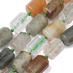 Natural Green Rutilated Quartz Beads Strands&nbsp;G-C270-L01