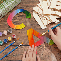 Unfinished Wood Cutouts&nbsp;WOOD-WH0034-24B