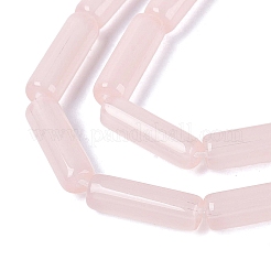 Imitation Jade Glass Beads Strands&nbsp;GLAA-N070-01A-B02