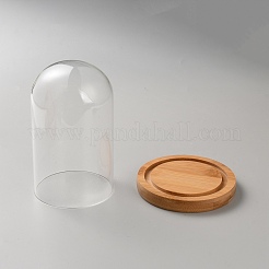 Glass Dome Cover&nbsp;DJEW-WH0039-388A