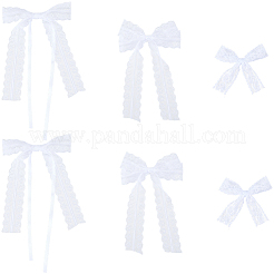 30Pcs 3 Styles Bowknot Polyester Ornament Accessories&nbsp;DIY-SP0004-78