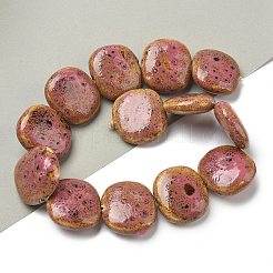 Handmade Porcelain Beads Strands&nbsp;PORC-B002-16A