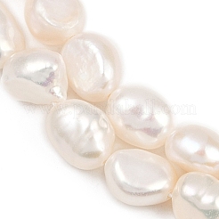 Natural Cultured Freshwater Pearl Beads Strands&nbsp;PEAR-P064-20I-04A