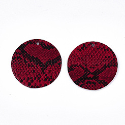 PU Leather Pendants&nbsp;FIND-S300-53E
