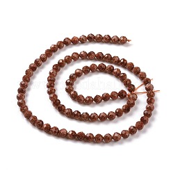 Synthetic Goldstone Beads Strands&nbsp;G-E591-06B