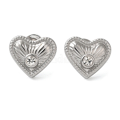 Non-Tarnish 304 Stainless Steel Stud Earrings&nbsp;LS-EJEW-U001-05P-03