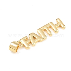 Brass Pendants&nbsp;KK-C162-054B-07G