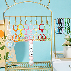30Pcs Alloy Keychain Clasps&nbsp;FIND-SP0002-82