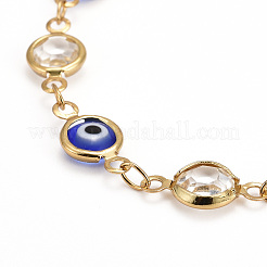 Brass Link Chain Necklaces&nbsp;NJEW-JN03453