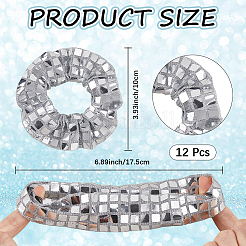 Polyester Elastic Hair Accessories&nbsp;AJEW-WH20072-03B
