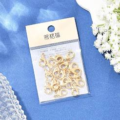SHEGRACE Brass Lobster Claw Clasps&nbsp;XGR0011G-05G