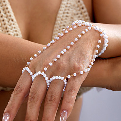 Imitation Pearl Slave Bracelets&nbsp;WGC5E35-01