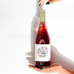 40 Sheets Heart Theme Coated Paper Adhesive Sticker&nbsp;DIY-WH0561-008