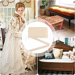 Polyester Tassel Fringe Trimming&nbsp;OCOR-WH0090-006A