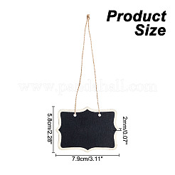 Rectangle Wood Bulletin Boards&nbsp;AJEW-WH0348-272A