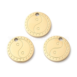 Ion Plating(IP) 316L Surgical Stainless Steel Charms&nbsp;STAS-H213-13G