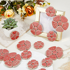 500G Handmade Porcelain Cabochons&nbsp;PORC-FH0001-17