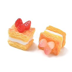 Opaque Resin Cabochons&nbsp;RESI-F072-08