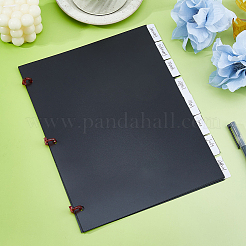 PP Plastic Notebook Index Divider Sheets&nbsp;AJEW-WH0609-113A
