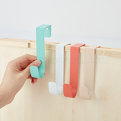 8Pcs 4 Colors Over The Door Hook&nbsp;AJEW-NB0002-18