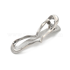 Alloy Alligator Hair Clips&nbsp;AJEW-A061-01A-P