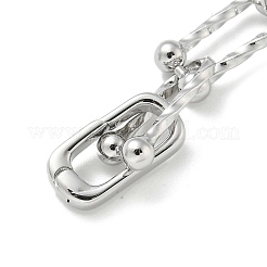 Brass Ends with Chains&nbsp;KK-M308-22P