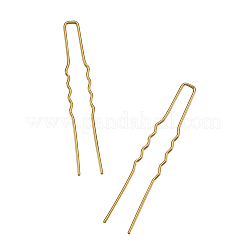 Hair Accessories Iron Hair Forks Findings&nbsp;OHAR-TAC0002-01G