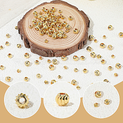 150Pcs 3 Styles Brass Spacer Beads&nbsp;KK-BBC0024-50
