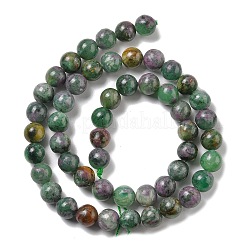 Natural Ruby in Zoisite Beads Strands&nbsp;G-R011-A02-02