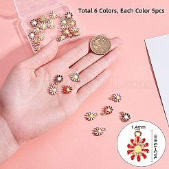 Alloy Enamel Pendants&nbsp;PALLOY-PH0005-67