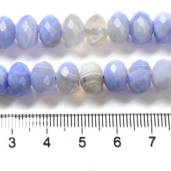 Natural Banded Agate/Striped Agate Beads Strands&nbsp;G-E605-A02-02G