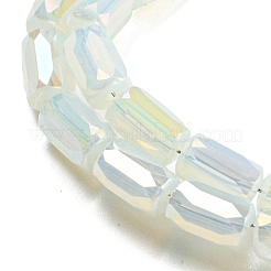 Imitation Jade Glass Beads Strands&nbsp;EGLA-P052-03A-02