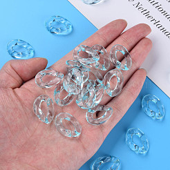 Transparent Acrylic Linking Rings&nbsp;MACR-S373-108-B07