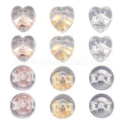 12Pair 6 Style Silicone Ear Nuts&nbsp;SIL-LS0001-01