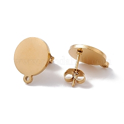 304 Stainless Steel Stud Earring Findings&nbsp;STAS-P310-02G