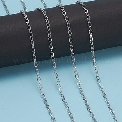 Tarnish Resistant 304 Stainless Steel Cable Chains&nbsp;CHS-K001-96-3.5mm