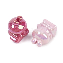 UV Plating Opaque Acrylic Beads&nbsp;MACR-C036-11