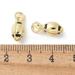 Brass Enamel Pendants&nbsp;KK-P294-54G