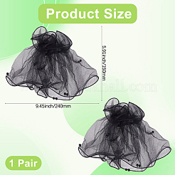 Gauze Lace Oversleeves for Women&nbsp;AJEW-WH20018-125B