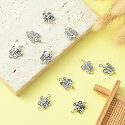 Tibetan Style Alloy Connector Charms&nbsp;PALLOY-YW0001-46