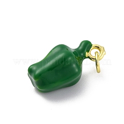 Brass Enamel Pendants&nbsp;KK-U066-03C-G