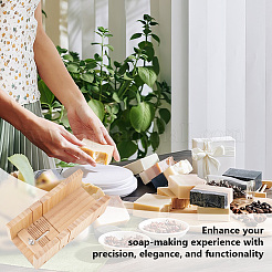 Wood Soap Cutting Table&nbsp;DIY-WH0430-616