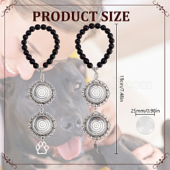 Synthetic Turquoise & Alloy Pendant Decorations Making Kits&nbsp;HJEW-DR00320