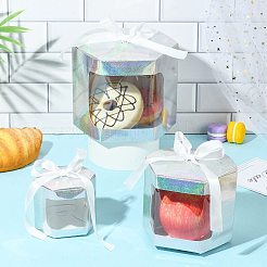 Hexagon Laser Window Paper Gift Boxes&nbsp;CON-FZC0002-001B-01