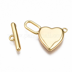 Brass Toggle Clasps&nbsp;KK-T063-103G-NF