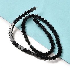 Natural Black Onyx(Dyed & Heated) Beads Strands&nbsp;G-G085-B44-02