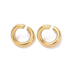Ion Plating(IP) 304 Stainless Steel Open Jump Rings&nbsp;STAS-R091-01G-B